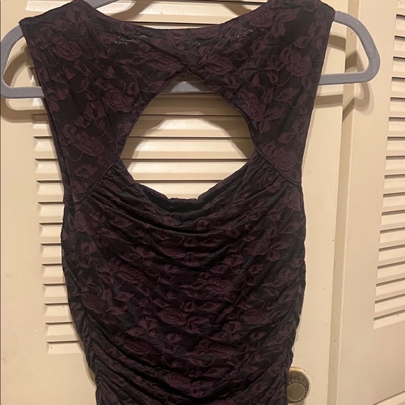 Free People Plum Backless Dress - Picture 6 of 8